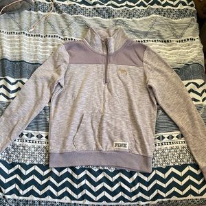 Victoria secret pink quarter zip